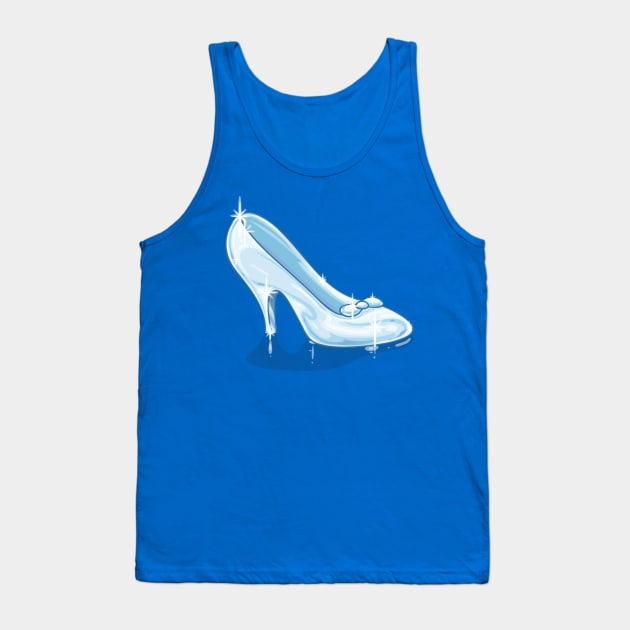 Glass Slipper Tank Top by OCDVampire